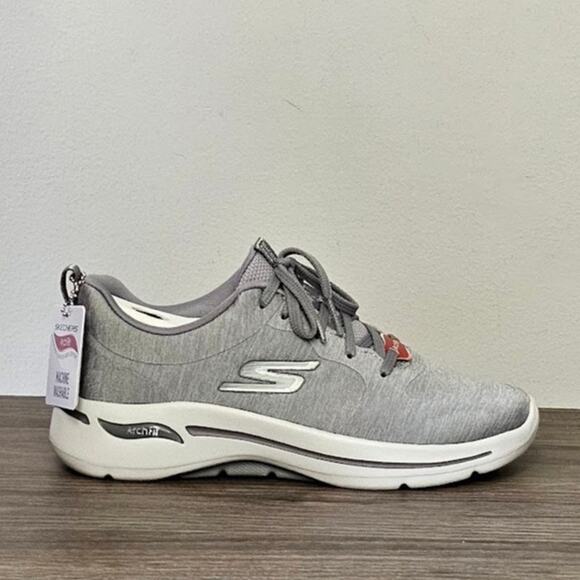 Skechers Women's Go Walk Arch Fit Size 5.5 Moon Shadows NWT - Picture 4 of 9
